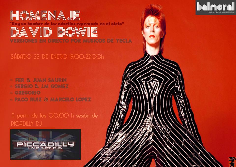 Homenaje a David Bowie en Balmoral!!