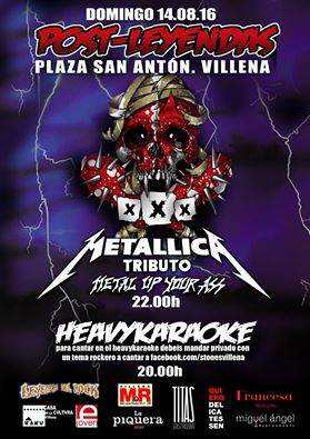 Nueva fecha con Metallica Tributo!! Fiesta Post-Leyendas del Rock!!