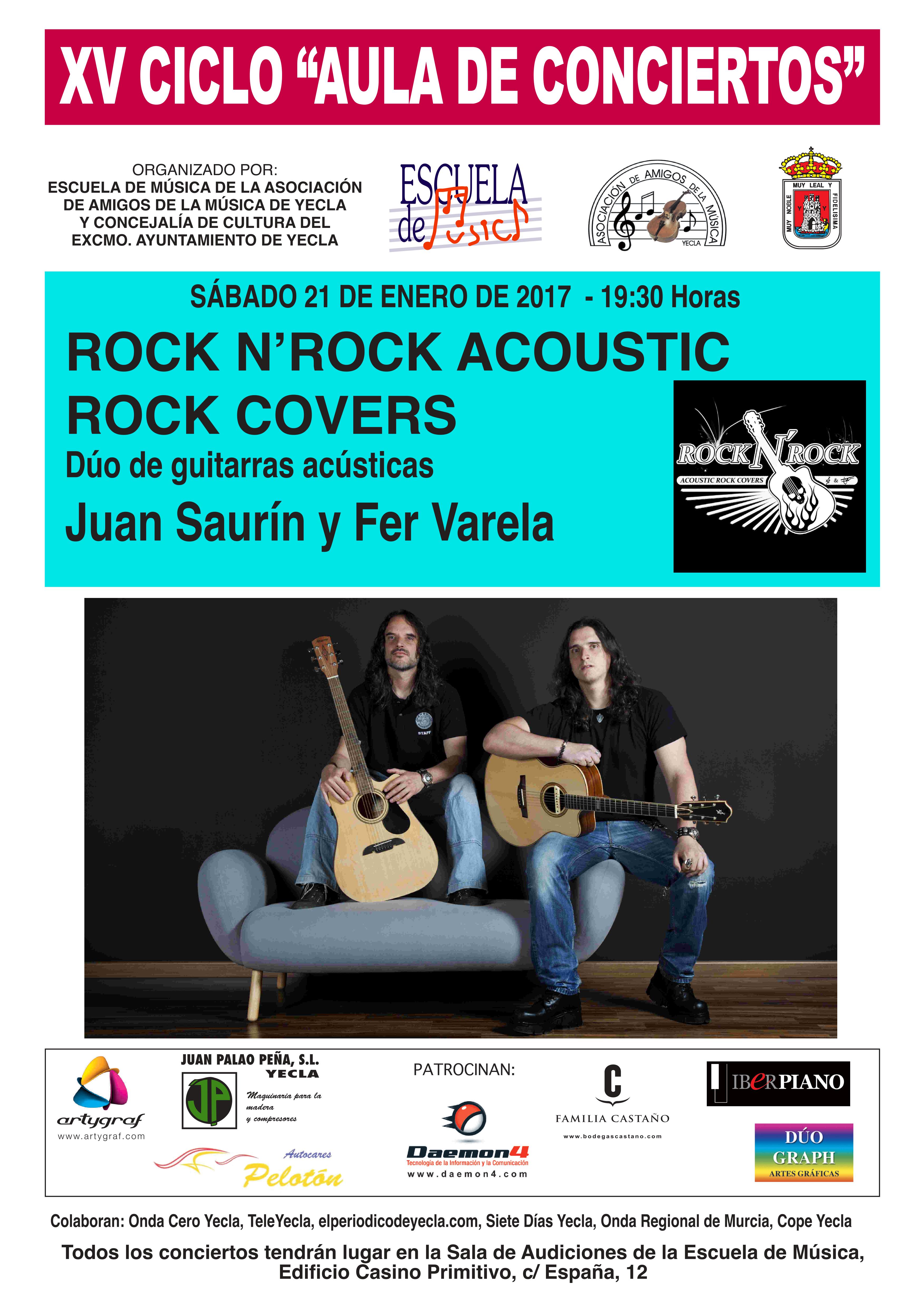 Fantástica noche con Acoustic Rock Covers!!