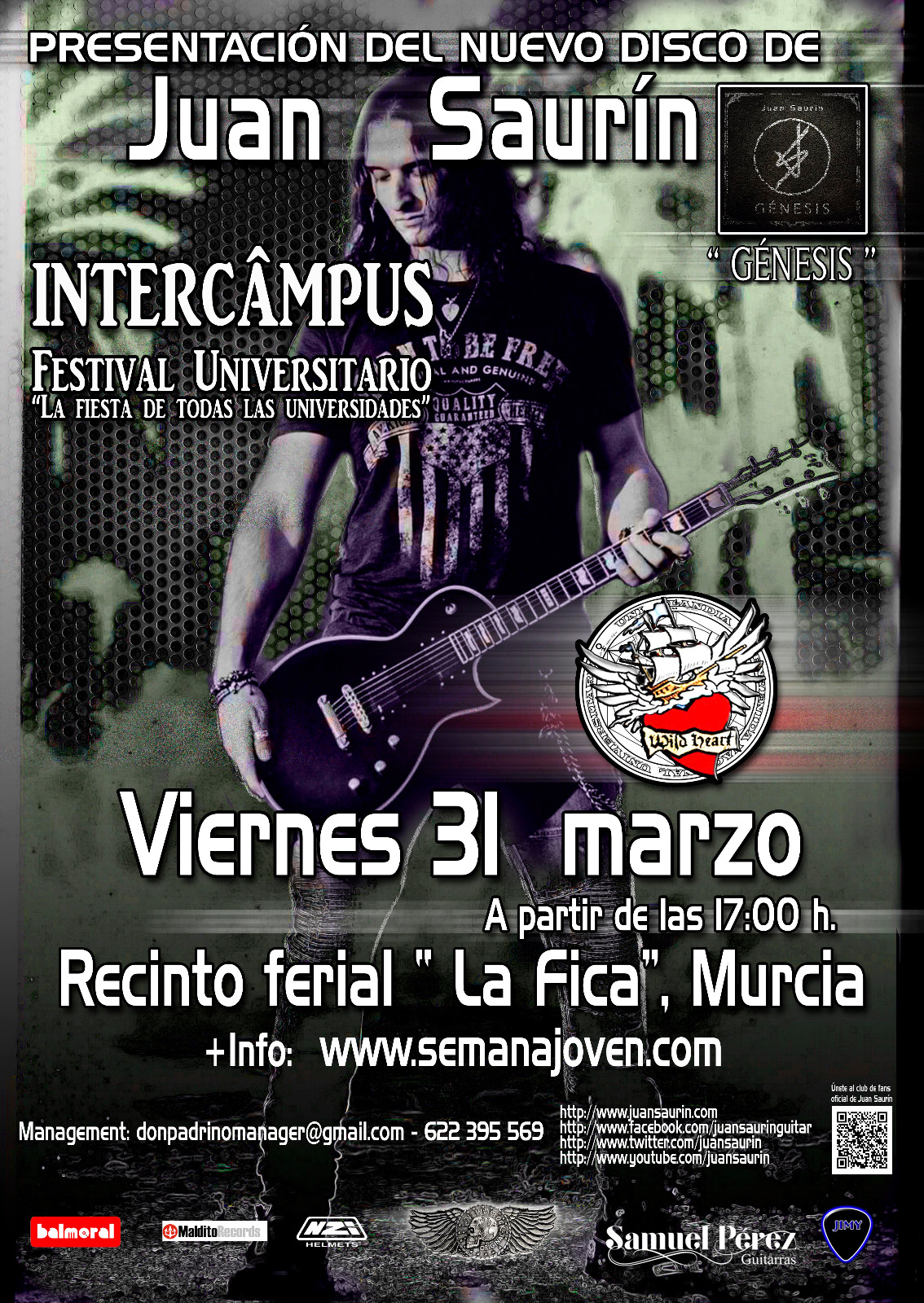 Nueva fecha en el Macro-Festival Universitario de Murcia!!