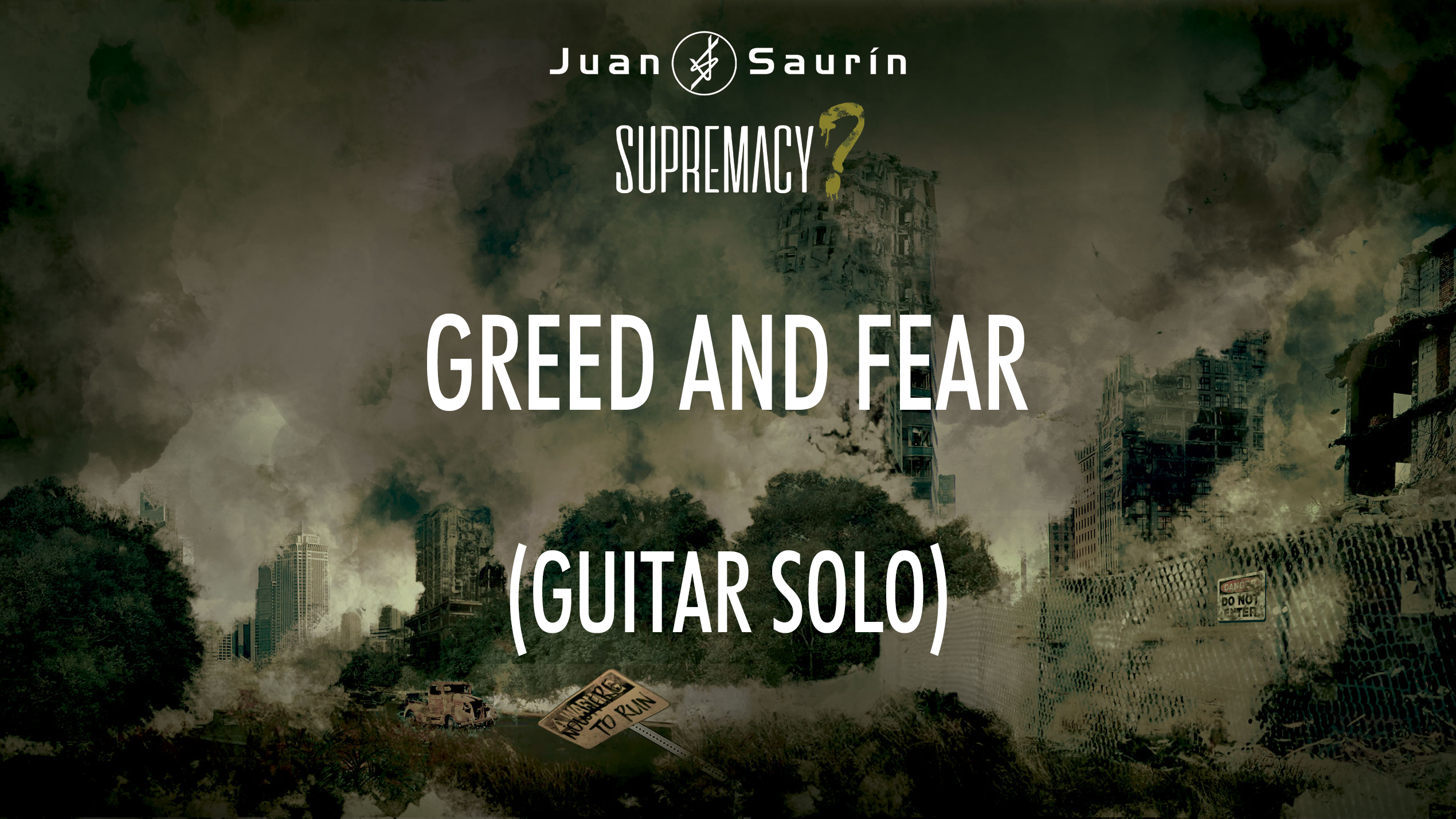 NEW VÍDEO – «GREED AND FEAR» (Guitar Solo)